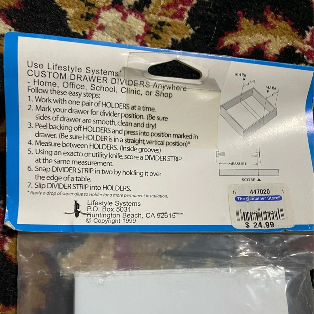Drawer organizers